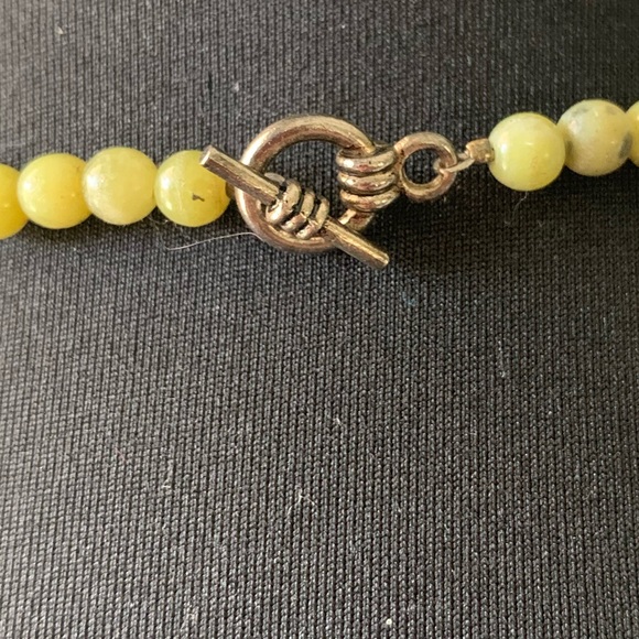 Necklace beaded jade crystal and glass - Picture 7 of 12